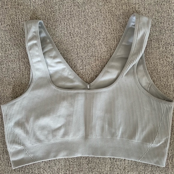 Savvi Ashtanga Textured Bra in Glacier Large - Picture 4 of 5